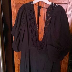 Free people dress with low front and back